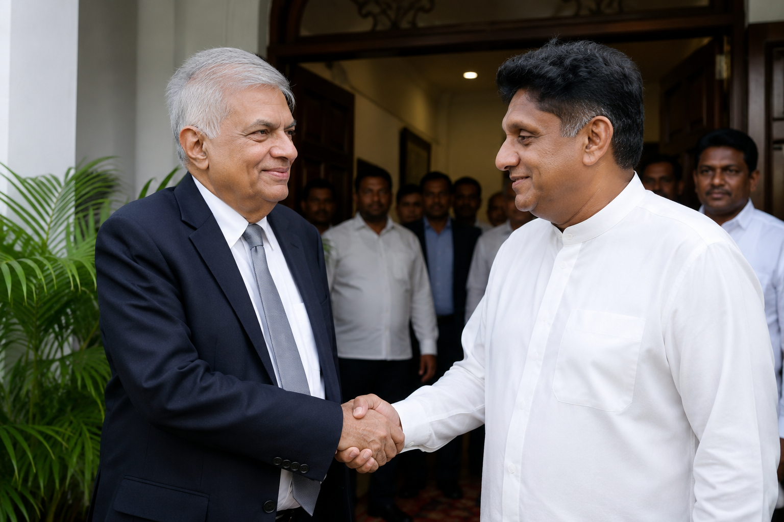 රනිල්-සජිත් රට වෙනුවෙන් එකතු වෙති 